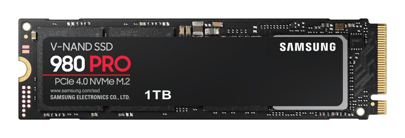 Samsung MZ-V8P1T0BW 980 PRO 1TB M.2 PCIe 4.0 NVMe SSD V-NAND