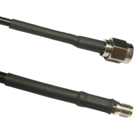 Ventev LMR195RPSMRPSF3 Coaxial Cable – 3m RP-SMA Male to Female, Black