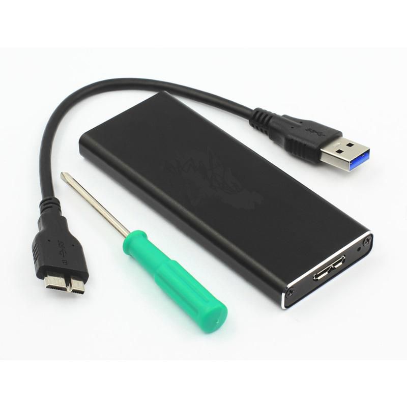CoreParts MSACSC/USB3.0 SSD Enclosure – M.2, USB 3.2 Gen 1, Black
