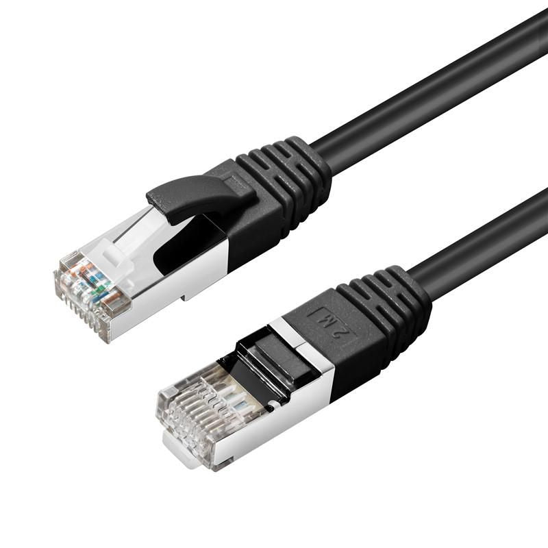 Microconnect Cat6 S/FTP Network Cable 20m – Black, LSZH, RJ-45, High-Speed