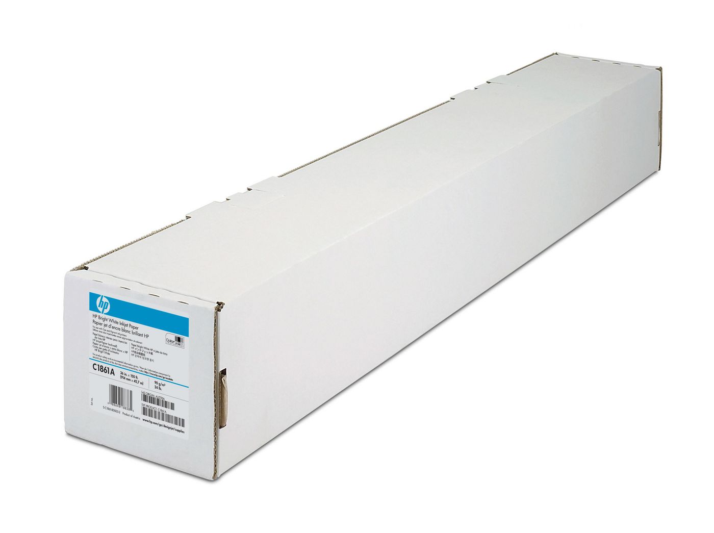 HP Q1444A Printing Paper – 841mm x 45.7m Matte 90g/m² FSC Certified