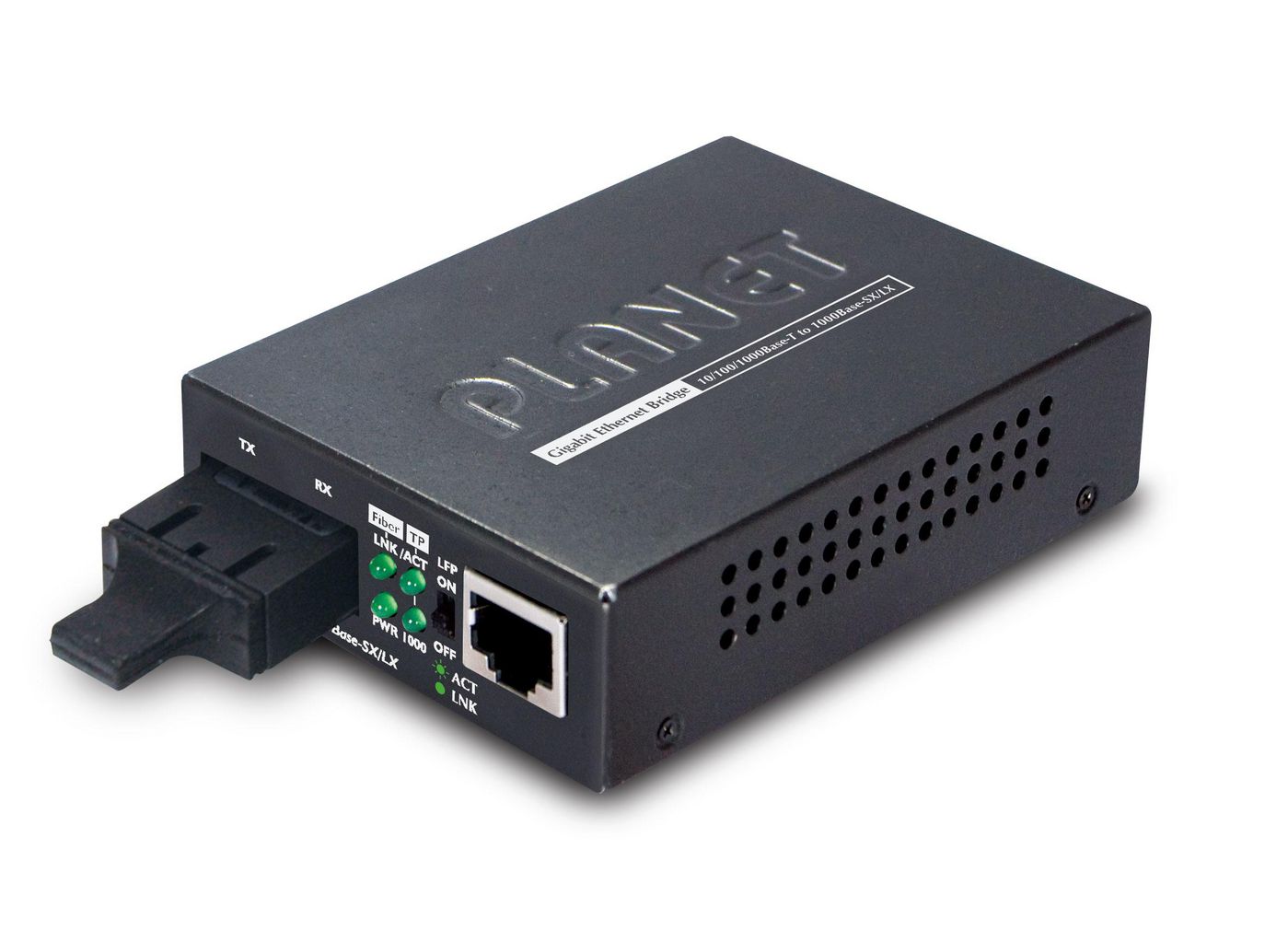 Planet GT-802S Media Converter – Gigabit Ethernet 1000Base-T to 1000Base-SX SC SM