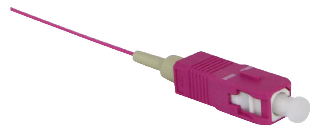 Lanview LVO231805 2m OM4 SC Fibre Optic Cable – Magenta PVC, RoHS Certified