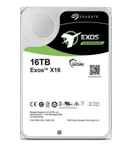 Seagate ST16000NM001G-RFB Internal Hard Drive 16TB 7200RPM 256MB 3.5" SATA III