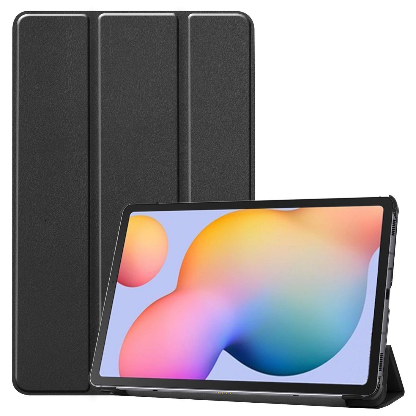 eSTUFF ES685018-BULK Tablet Case – 14.6" Folio Black Magnetic Closure