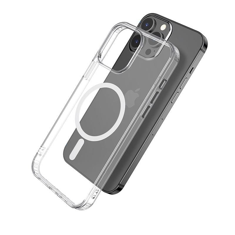 eSTUFF ES67140003 Mobile Phone Case – Transparent 6.1" MagSafe TPU Cover