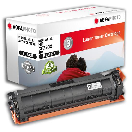 AgfaPhoto APTHPCF230XE Black Toner Cartridge – 3500 Pages, Single Pack