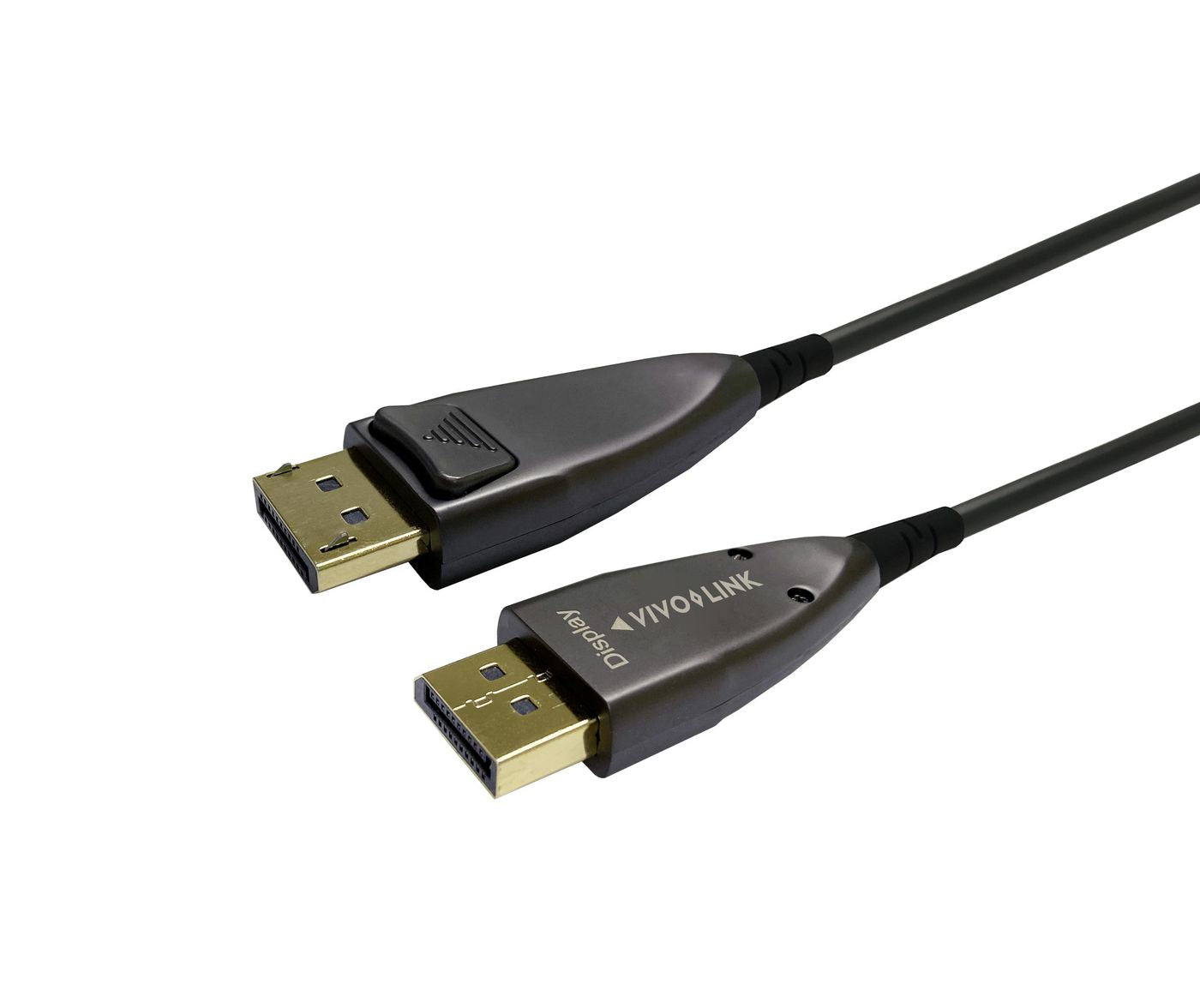 Vivolink PRODPOP70 DisplayPort Cable 70m – 8K 60Hz Optical Fibre Black