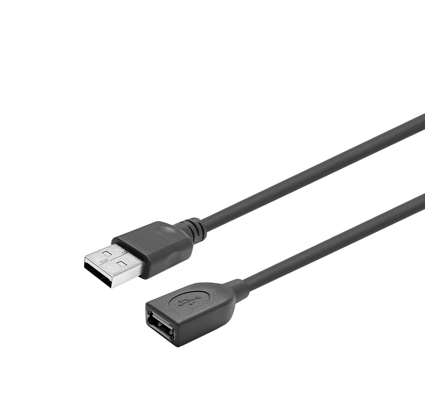 Vivolink PROUSBAAF20 20m USB 2.0 A Male to A Female Extension Cable – Black