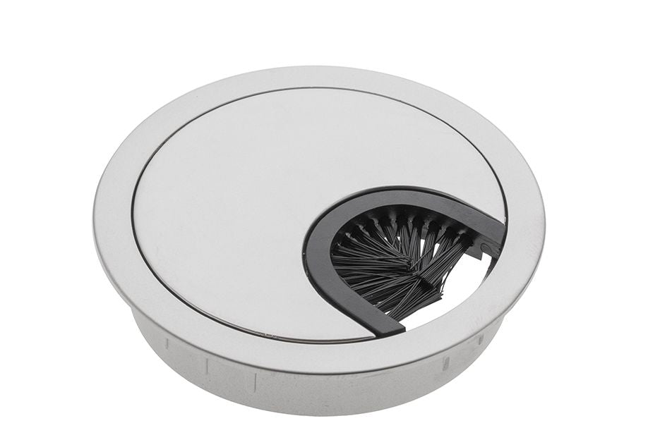 Vivolink VLDG60 Aluminium Desk Grommet – 60mm Cable Management Port