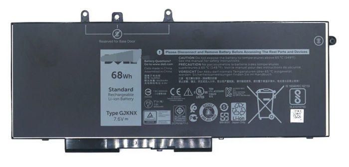 Dell 0GJKNX Battery – 68Wh 4-Cell Lithium-Ion Replacement