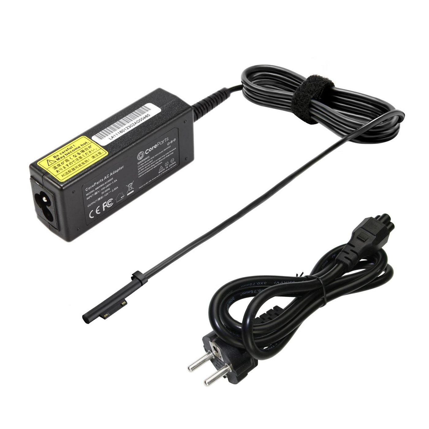 CoreParts MBXMS-AC0005 31W 12V 2.58A Power Adapter – EU Plug, CE Certified, 1-Year Warranty
