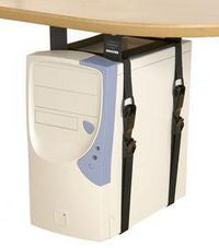 Forming Function 427-CS18 LiftFix CPU-Holder – Black, Desk Mounted, 60mm Spacer