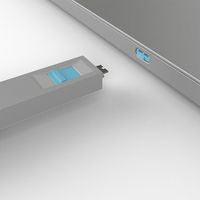 Lindy 40465 USB Type-C Port Blocker Key – 4-Pack, Blue, Secure Port Protection, ABS, 2-Year Warranty