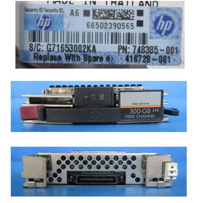 Hewlett Packard Enterprise 416728-001-RFB 300GB 15K RPM Fibre Channel Hard Drive