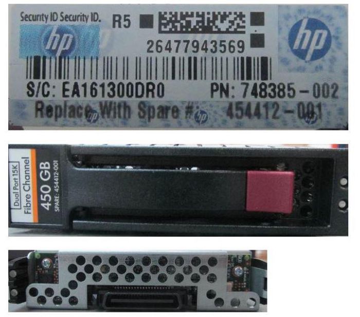 Hewlett Packard Enterprise 454412-001-RFB Internal Hard Drive – 450GB 15K RPM Fibre Channel
