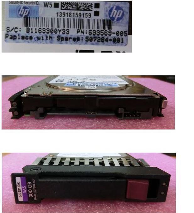 Hewlett Packard Enterprise 507284-001-RFB 300GB 2.5" 10K SAS Hot Swap HDD