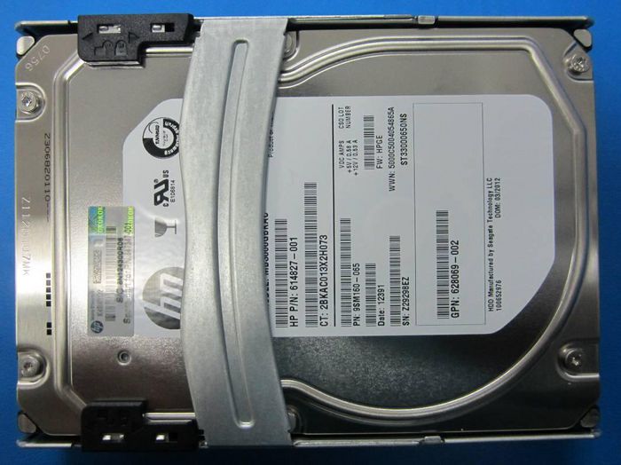 Hewlett Packard Enterprise 653947-001 1TB SAS 3.5" HDD 7200RPM Hot-Plug