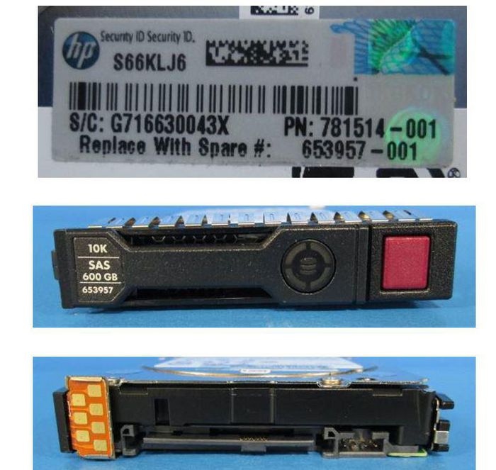 Hewlett Packard Enterprise 653957-001-RFB 600GB SAS 2.5" 10K RPM Hard Drive