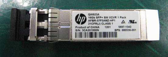 Hewlett Packard Enterprise 680536-001 SFP+ Transceiver – 16Gb Fibre Channel, 850nm, 100m