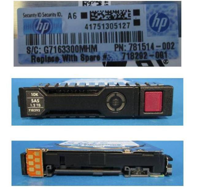 Hewlett Packard Enterprise 718292-001-RFB Internal Hard Drive – 1.2TB SAS 2.5" 10K RPM