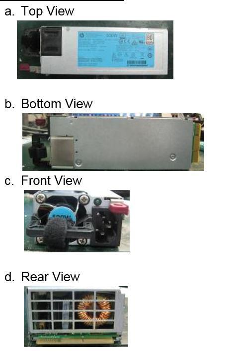 Hewlett Packard Enterprise 754377-001-RFB Power Supply Unit – 500W Platinum Hot Plug