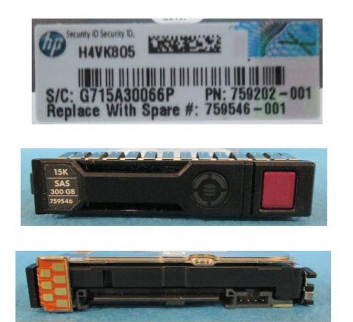 Hewlett Packard Enterprise 759546-001-RFB 300GB SAS 2.5" 15,000RPM Hard Drive