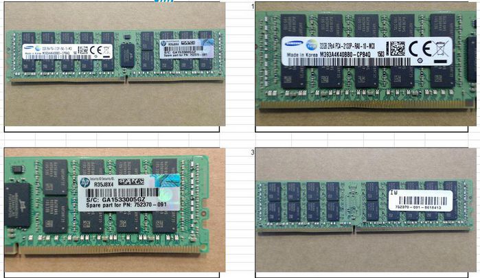 Hewlett Packard Enterprise 774175-001-RFB 32GB DDR4-2133 Registered Memory Kit