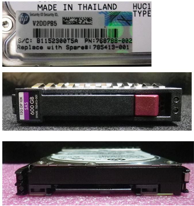 Hewlett Packard Enterprise 785413-001 Internal Hard Drive – 600GB SAS 2.5" 10000RPM HDD