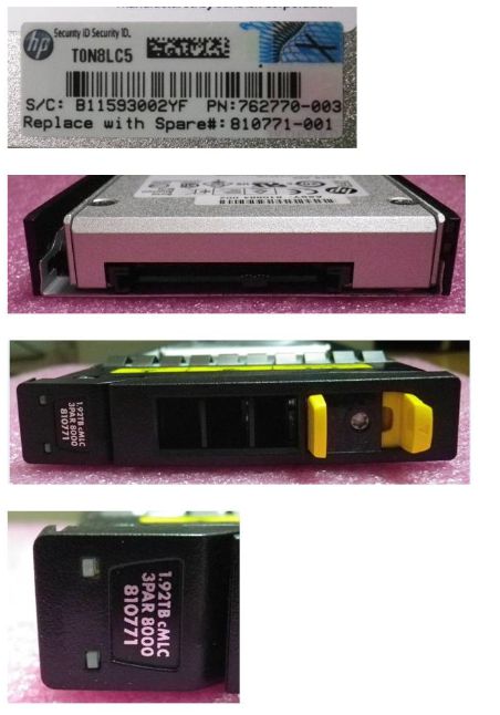 Hewlett Packard Enterprise 810771-001-RFB Internal SSD – 1.92TB SAS SFF Refurbished