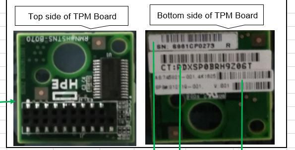 Hewlett Packard Enterprise 812119-001 Trusted Platform Module 2.0 Board