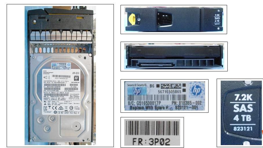 Hewlett Packard Enterprise 823121-001-RFB 2.5" 4TB 7200RPM SAS HDD