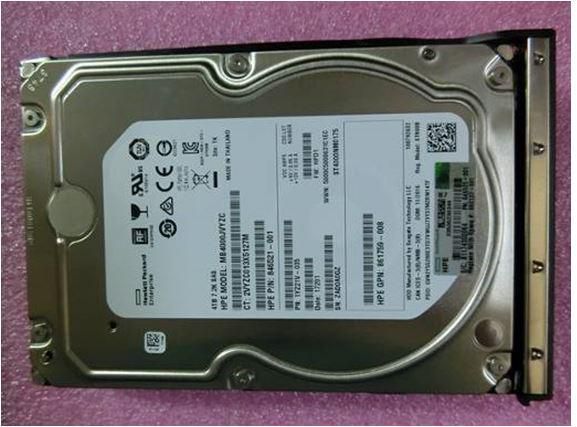 Hewlett Packard Enterprise 861748-S21 Internal Hard Drive – 6TB 3.5" 12G SAS 7200RPM