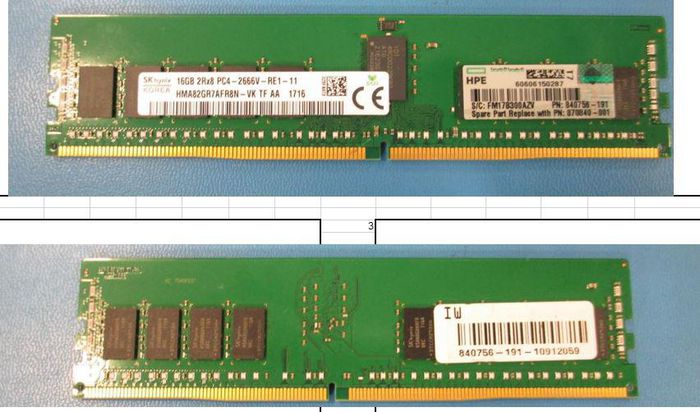 Hewlett Packard Enterprise 870840-001-RFB 16GB DDR4 288-pin DIMM Memory 2666MHz