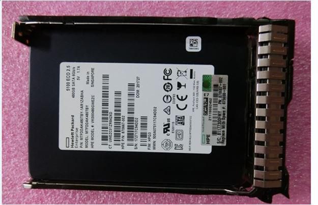 Hewlett Packard Enterprise 875655-001 SSD 480GB SFF SATA RI Data Storage