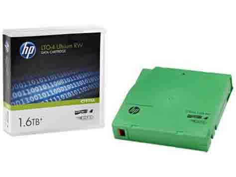 Hewlett Packard Enterprise C7974A Blank Data Tape 1.5TB LTO Ultrium Green