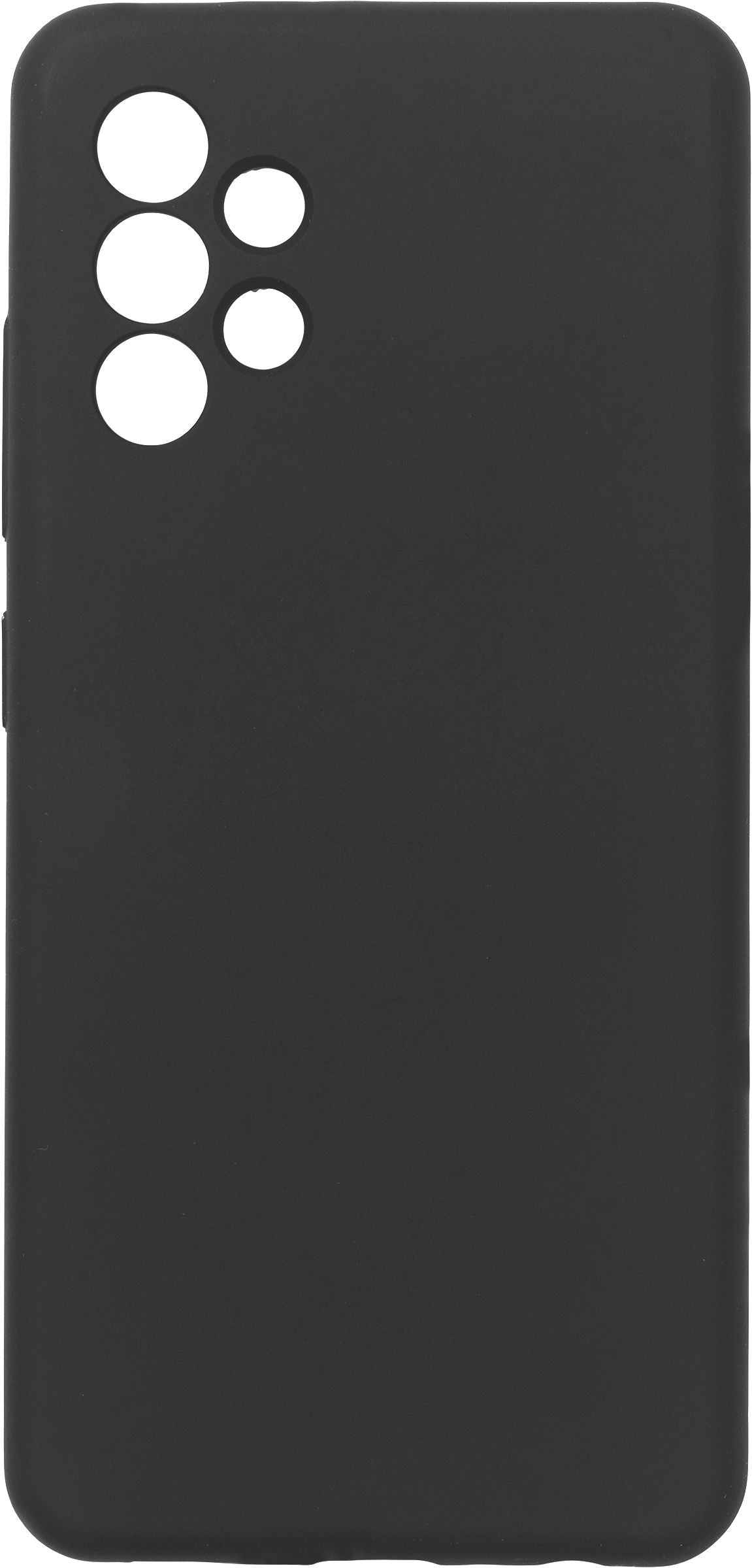 eSTUFF ES673184-BULK Mobile Phone Case – Black Silicone Cover 16.3cm (6.4")