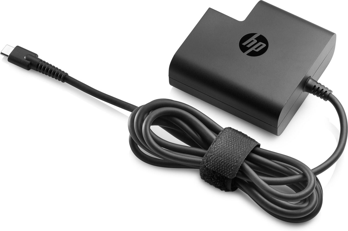 HP L32392-001 65W USB-C Power Adapter – Black, 65W USB‑C PD
