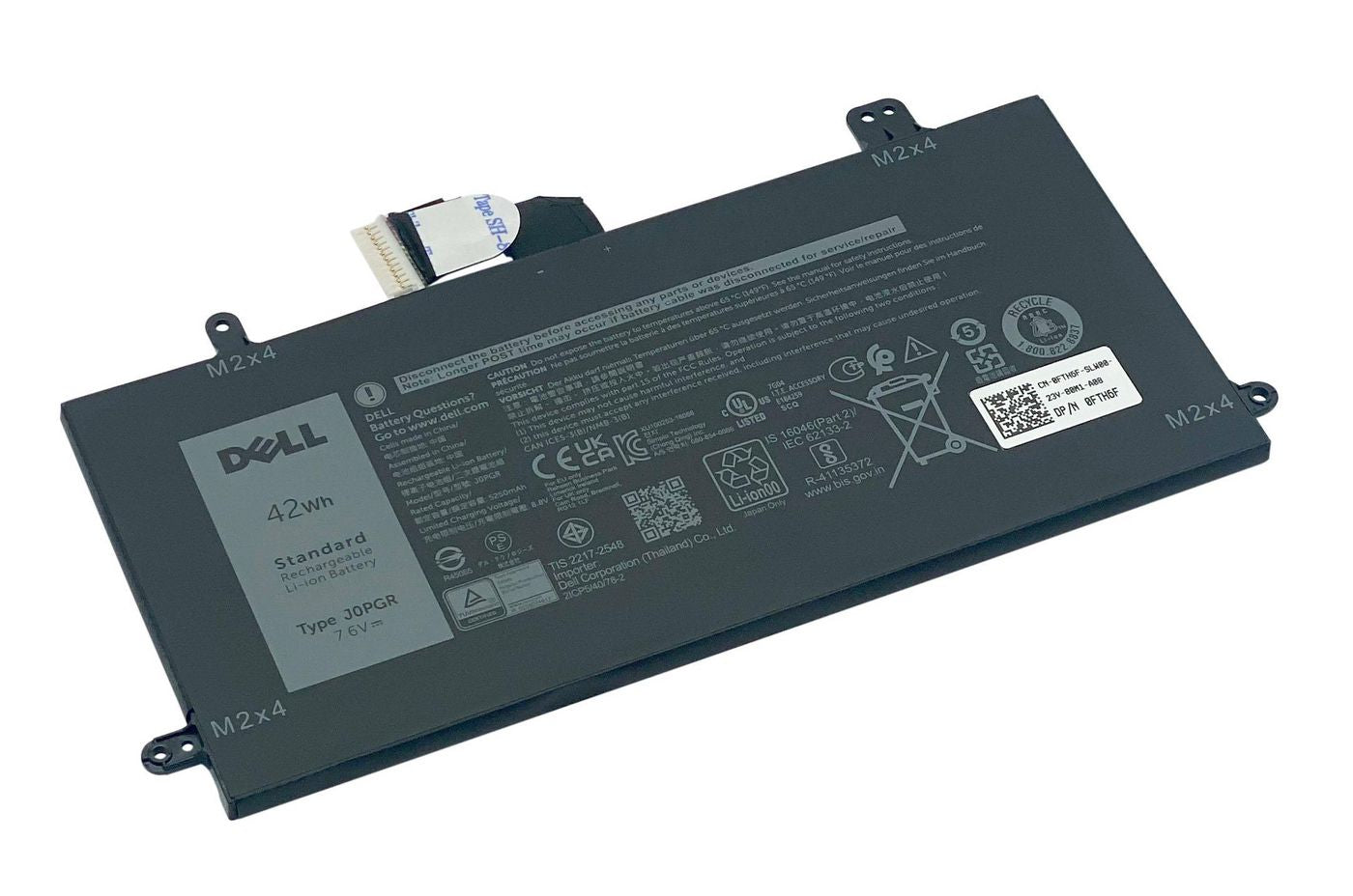 Dell FTH6F Battery – Genuine Rechargeable Li-ion Power