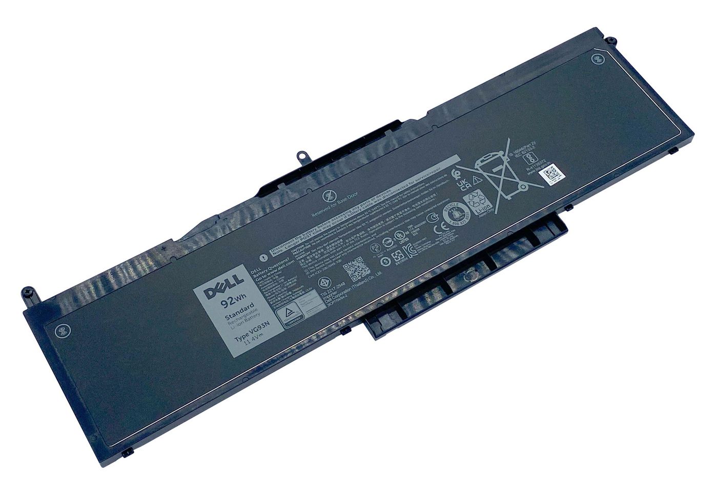 Dell WFWKK Battery – 6-Cell 92Wh Lithium Ion Black