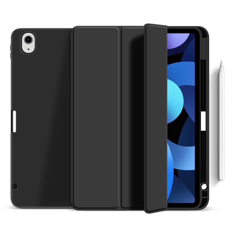 eSTUFF ES68201160-BULK Tablet Case – Folio 10.9" Black/Transparent, Magnetic, Slim