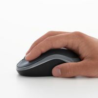 Logitech 910-002240 Wireless Mouse M185 – Red Ambidextrous 10m Range