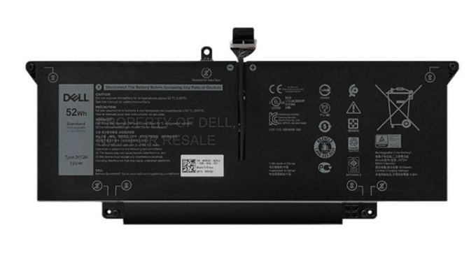 Dell HRGYV Battery – 52WHR 4-Cell Lithium Ion 6500mAh
