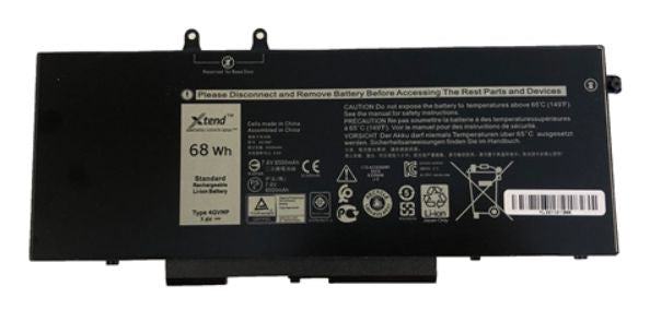 Dell W8GMW Battery – Rechargeable Li-ion High Performance