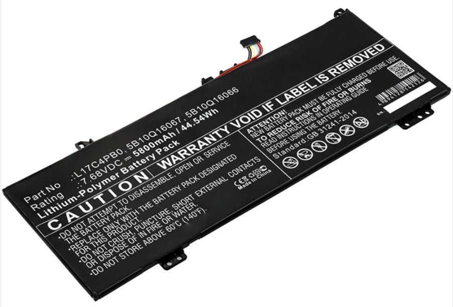 Lenovo 5B10Q16066 Battery – 7.68V 45Wh 4-Cell Li-ion