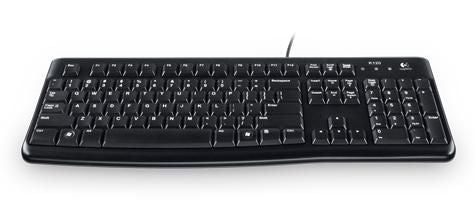 Logitech 920-002641 Keyboard – Wired USB Full-Size UK Layout
