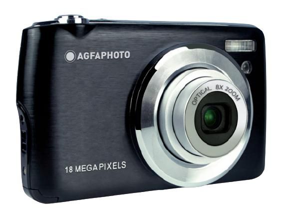 AgfaPhoto DC8200BK Digital Camera – 8MP 8X Optical Zoom 2.7" LCD Black