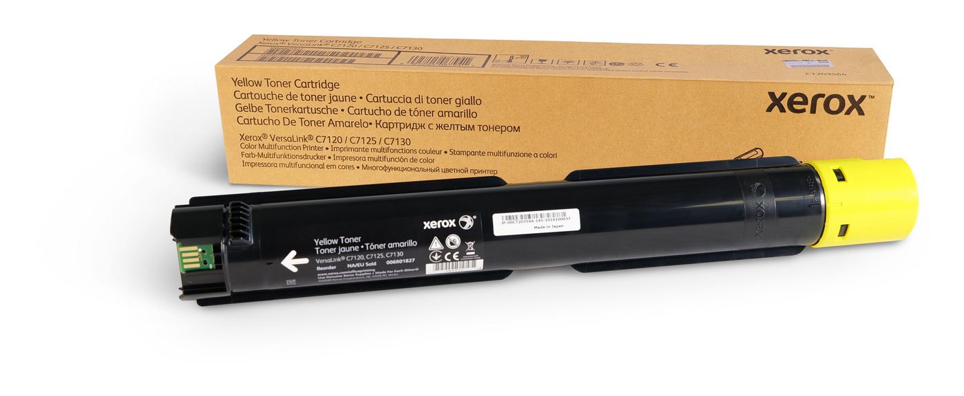 Xerox 006R01827 Yellow Toner Cartridge – Original, 18000 Pages