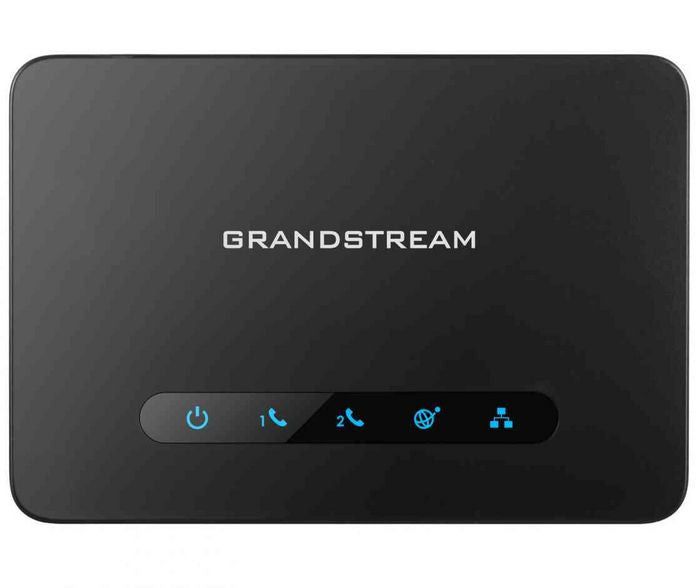 Grandstream HT812 2-Port Analogue Telephone Adapter with Gigabit NAT Router