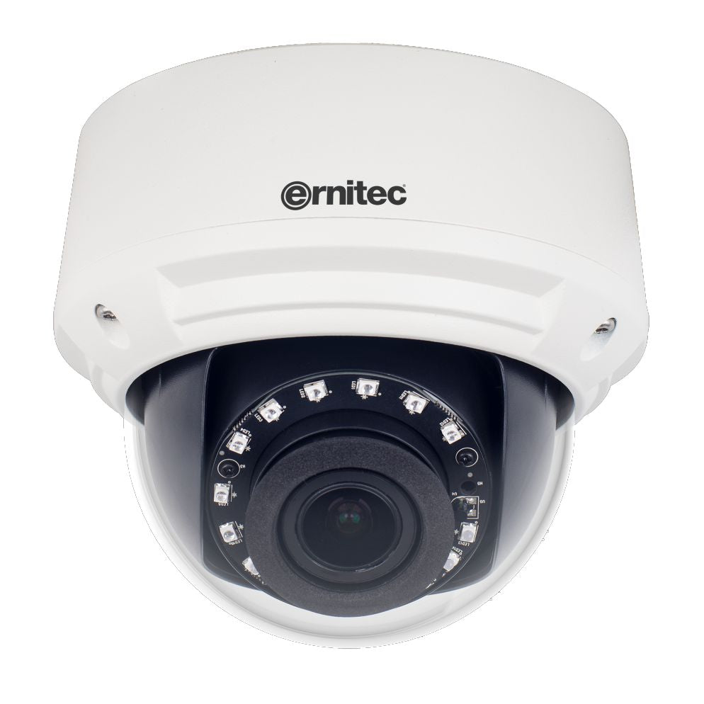 Ernitec 0070-1322A Dome IP Security Camera – 2MP 1080p WDR Indoor/Outdoor